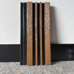 Rifliuotos WPC dailylentės interjerui ir fasadui