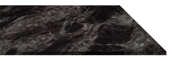 Marmuro imitacijos plytelė PWF711 – 3200x1600x12 mm, matinė juoda porcelianinė plokštė - Image 2