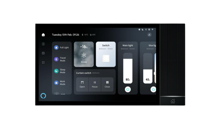 Tuya Smart Control Panel 8 Pro – 8 colių išmanusis valdymo ekranas su Alexa, Zigbee, IR ir Bluetooth - Image 1