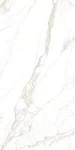 Marmuro imitacijos plytelė New Calacatta YLMWH005 – 3200x1600x12 mm - Image 3