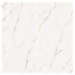 Marmuro imitacijos plytelė Venus Gold YLNMWH028, prabangi porcelianinė plokštė - Image 2
