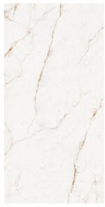 Marmuro imitacijos plytelė Venus Gold YLNMWH028, prabangi porcelianinė plokštė - Image 3