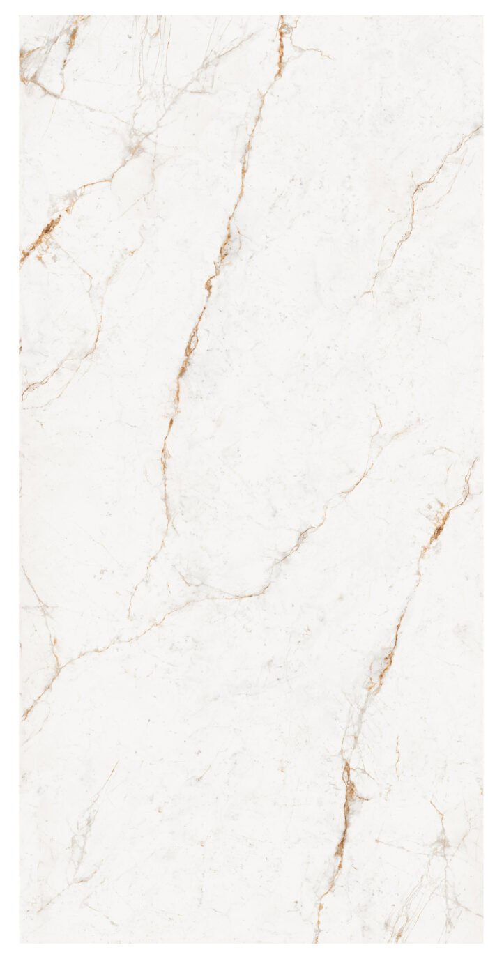 Marmuro imitacijos plytelė Venus Gold YLNMWH028, prabangi porcelianinė plokštė - Image 3