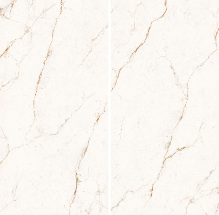 Marmuro imitacijos plytelė Venus Gold YLNMWH028, prabangi porcelianinė plokštė - Image 5