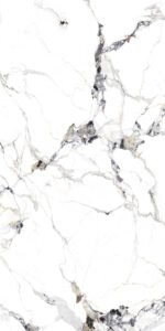 Marmuro imitacijos plytelė Petard White YLMWH033 – 3200x1600x12 mm, poliruota - Image 2
